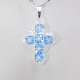 Small Cross - Karen-Silver Chain - 2
